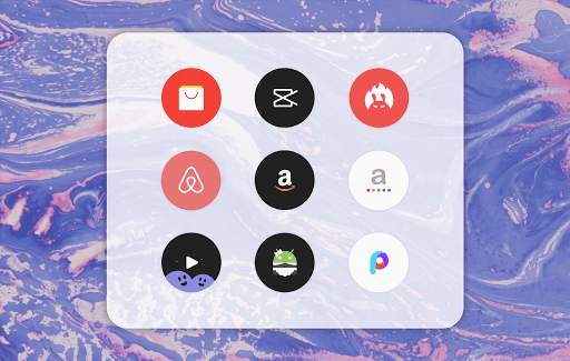 Pure Icon Pack - Round and flat screenshot 3