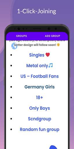 18  Group Empire - Find new Groups for Social screenshot 5