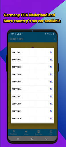 Yo Net VPN screenshot 2