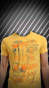 Man T-Shirt Photo Selfie Maker 1 تصوير الشاشة