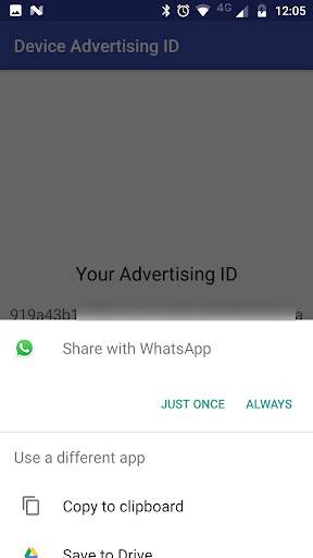 Device Advertising Identifier Viewer screenshot 3