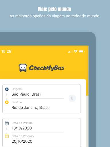 CheckMyBus: Busca e compara passagens de ônibus screenshot 7
