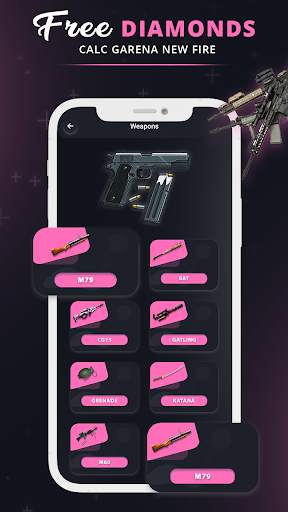 Free Diamonds Calc Garena New Fire screenshot 5
