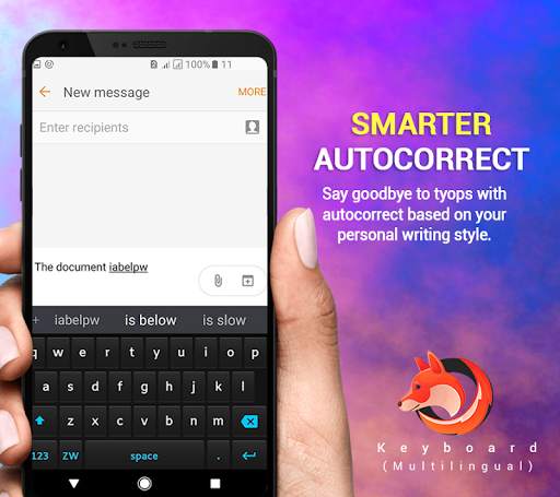 Fox Keyboard – Fast & Secure screenshot 11