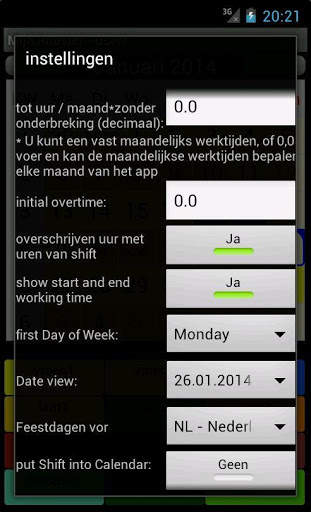 Mijn Rooster Shift Schedule screenshot 5