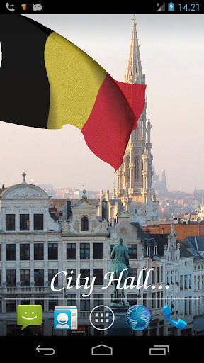 Belgium Flag Live Wallpaper screenshot 3