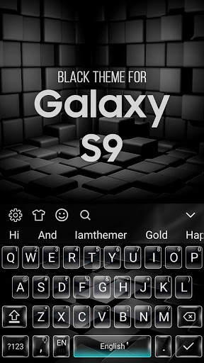 Tema nero per Galaxy S9 screenshot 4