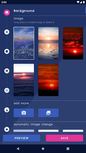 Sunset Dawn Live Wallpaper screenshot 1