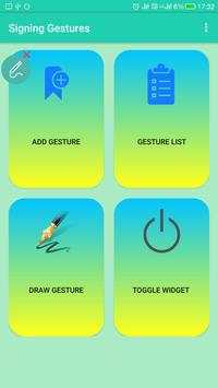 Signing Gesture Launcher screenshot 2
