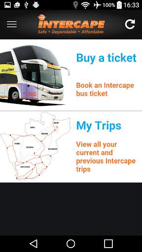 Intercape Bus Tickets screenshot 1