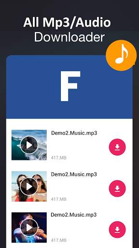 mp3 audio downloader - free audio downloader screenshot 1