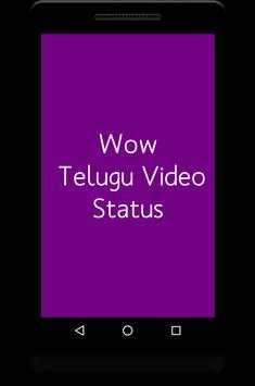 Telugu Video Status Song, Telugu Song Status app screenshot 1