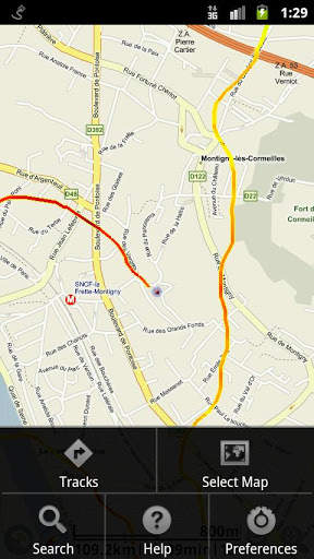 MyTrails Contacts screenshot 1