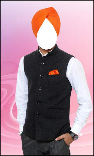 Sikh Fashion Men Dress Photo Suit screenshot 6