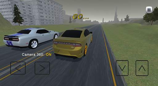 Highway Drift Challenger Speed Racing Srt Game 3D screenshot 3