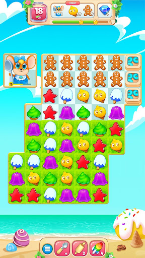 Candy Riddles: üst üste üç screenshot 5