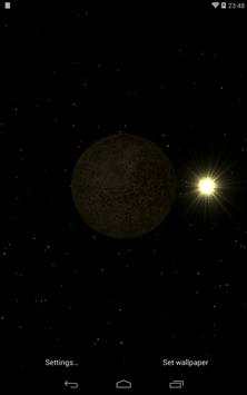 Solar System Live Wallpaper screenshot 11