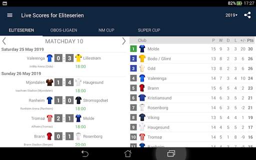 Live Scores Eliteserien 2023 screenshot 6