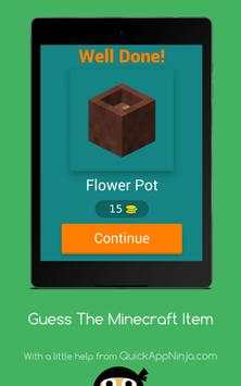 Guess The Minecraft Item screenshot 6
