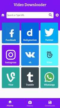 Any video downloader screenshot 1