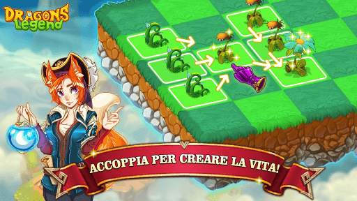 Dragons Legend-fusione magica e giochi di raccolta screenshot 2
