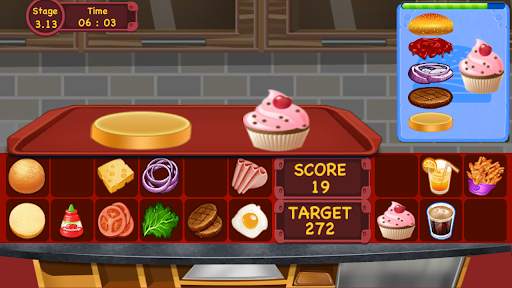 Fast Food Burger :Cooking Game screenshot 1