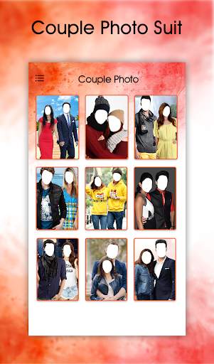 Couple Photo Suit- Photo Frame Editor screenshot 1