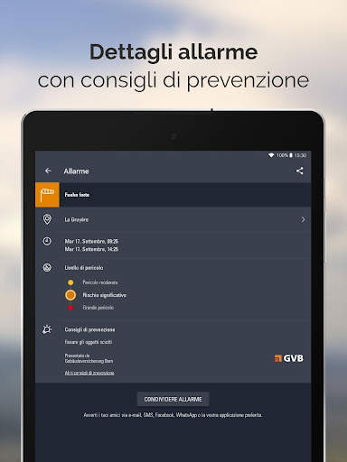 Allarme Meteo: Tempo Svizzera screenshot 12