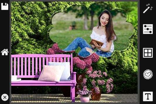 Garden Photo Frame 2 تصوير الشاشة
