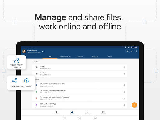 ONLYOFFICE Documents 15 تصوير الشاشة