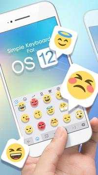 Simple Keyboard Theme for OS 12 screenshot 1