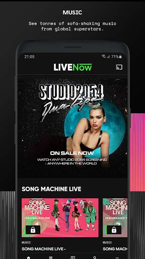 LIVENow screenshot 1