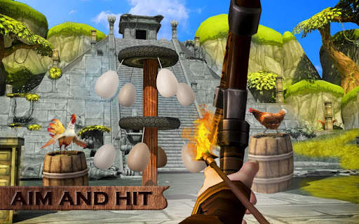Crazy Chicken Shooting Game : Archery Killing screenshot 18