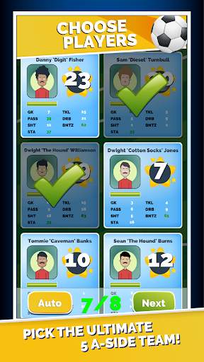 5 A Side Legends Football Manager screenshot 3