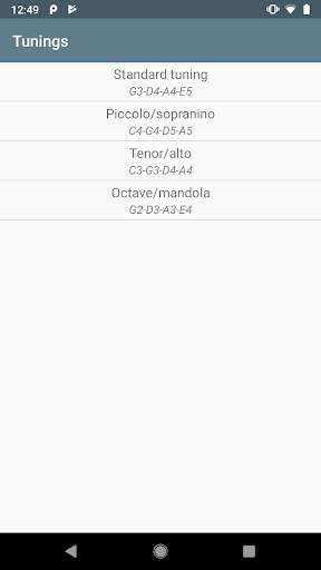 Mandolin Tuner screenshot 5
