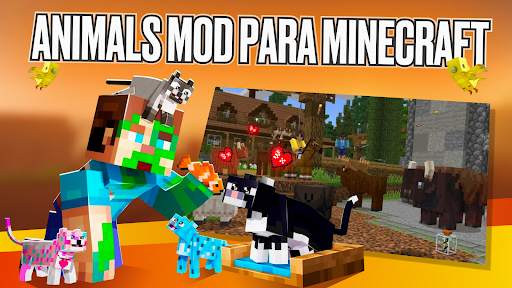 Animals Mod para Minecraft screenshot 1