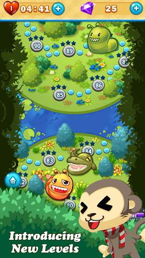 Monkey Fruits Crush screenshot 9