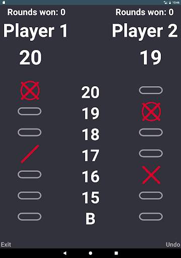 Darts Score Easy scoreboard screenshot 16