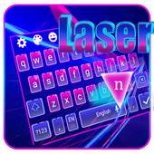 Purple Laser Keyboard Theme 10001003