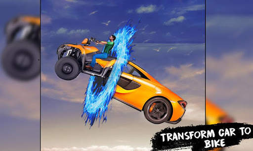 Grand Ramp Bike, Car & Plane Racing Transformers screenshot 6