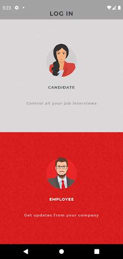 Candidate Mobile App screenshot 1