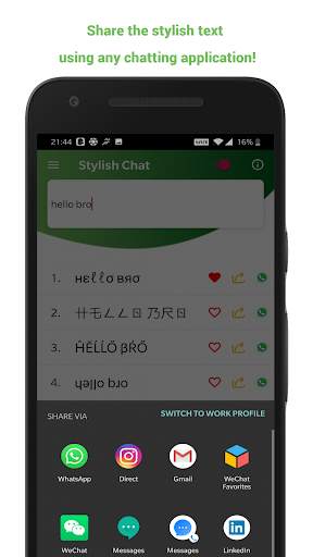Fonts App– Stylish Fonts for Instagram, Whatsapp screenshot 2