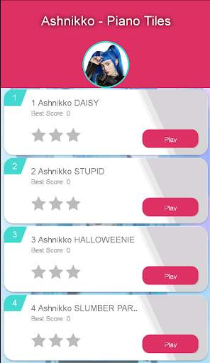 ashnikko - piano tiles screenshot 1