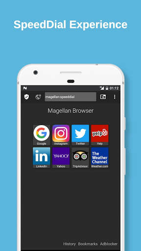Magellan Browser - Free & Fast Adblocker screenshot 2