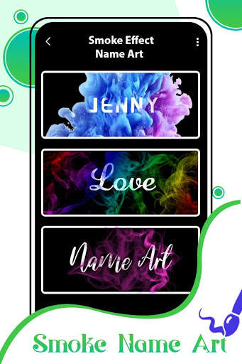 Smoke Name Art Maker: Smoke Effect screenshot 3