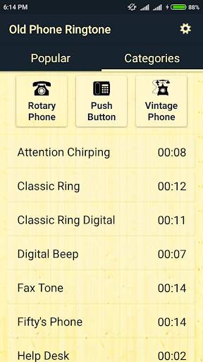 Old Phone Ringtones скриншот 3