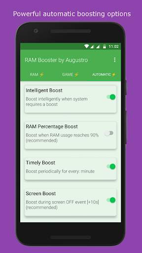 RAM & Game Booster by Augustro [Trial] screenshot 3