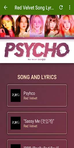 Red Velvet - Offline Song  Lyrics KPop screenshot 3