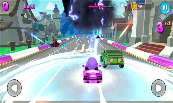 Superhero Car Racing: Toon Robot Car Transform screenshot 7