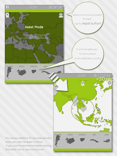Enjoy Learning World Map Puzzle screenshot 13